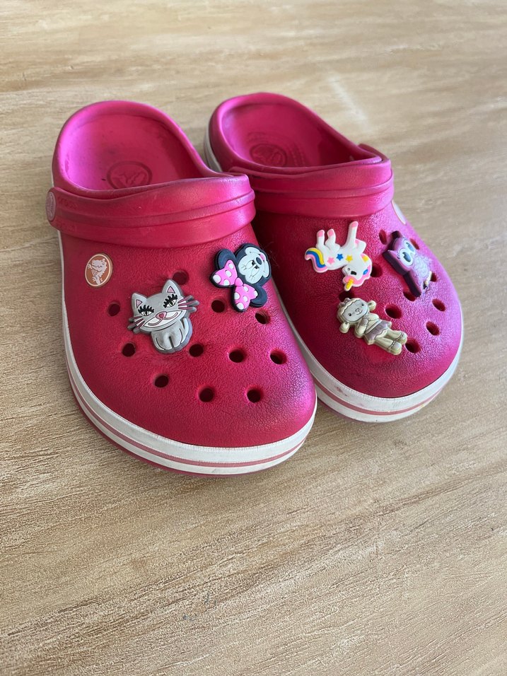 Renkli Kız Çocuk Terlikleri - Cırt Cırtlı - Görsel 5