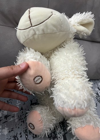 Gri Peluş Koyun Oyuncak masalcı küçücük - Görsel 5