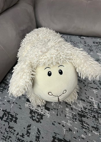 Gri Peluş Koyun Oyuncak masalcı küçücük - Görsel 3