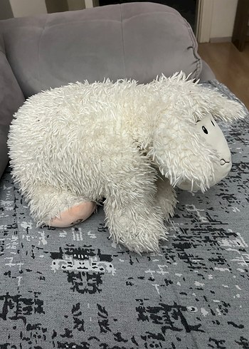 Gri Peluş Koyun Oyuncak masalcı küçücük - Görsel 4