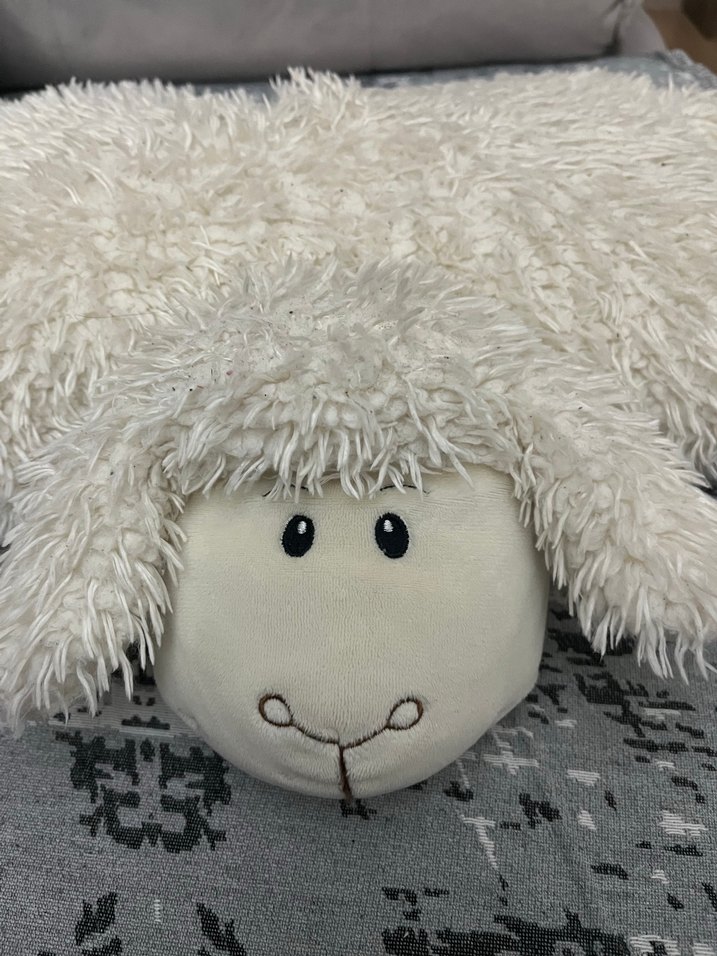 Gri Peluş Koyun Oyuncak masalcı küçücük - Görsel 2