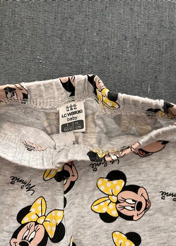 Renkli Baskılı Pamuklu Kız Çocuk Taytları - Görsel 3