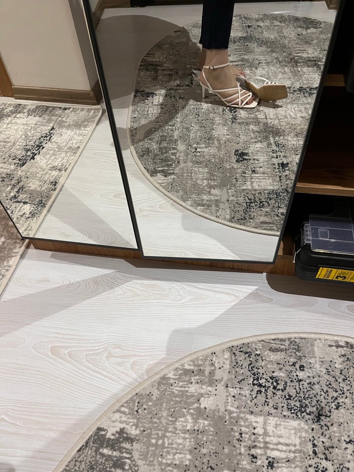 Beyaz Topuklu Kadın Sandalet - Görsel 3