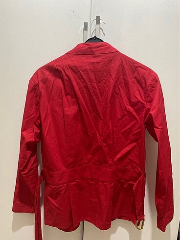 ZARA kırmızı gömlek - Görsel 2