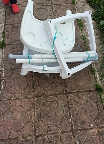 Beden beyaz Renk Dolu marka bebek mama sandalyesi