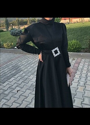 Siyah tesettür abiye 