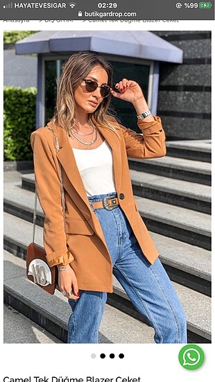 s Beden beyaz Renk blazer ceket