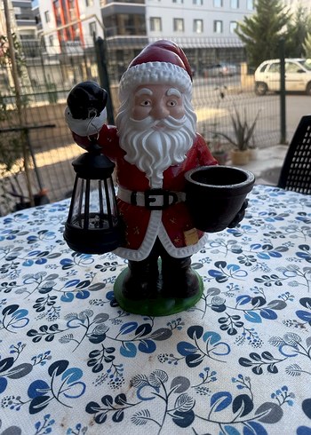 Beden Karanlıkta Parlayan Noel Baba Figürü 30 cm