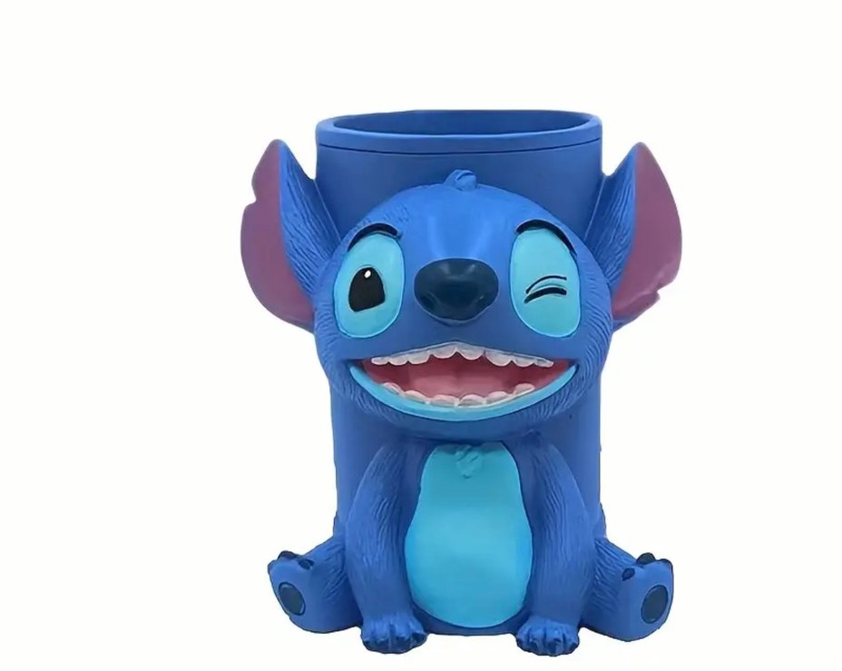 Renkli Mavi  Figür Kalemlik - Görsel 2