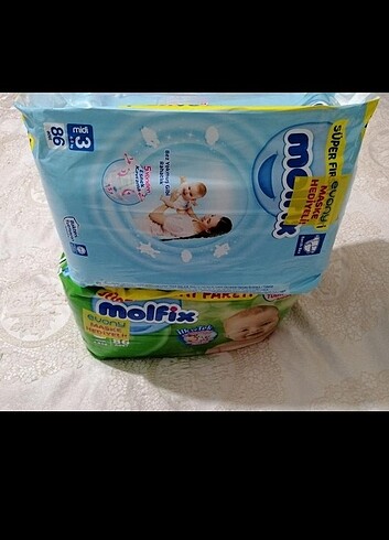 Molfix 3 Numara Bebek Bezi 