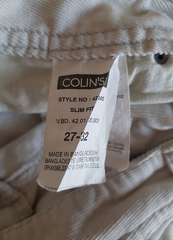 Colin's Kadife pantolon