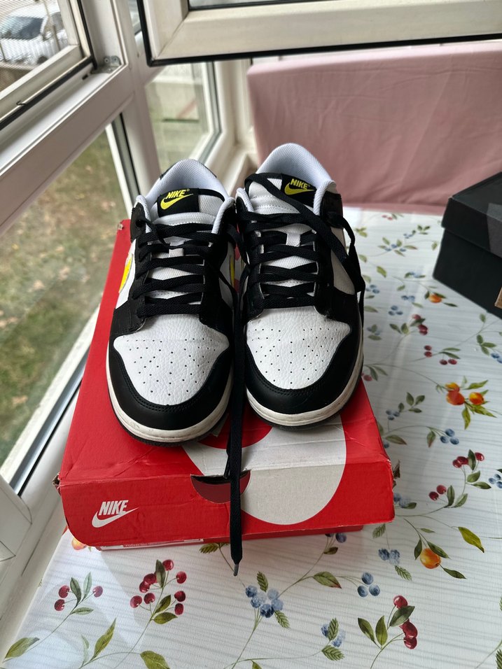Nike Dunk Low Siyah-Beyaz Sneaker — görsel 10/17