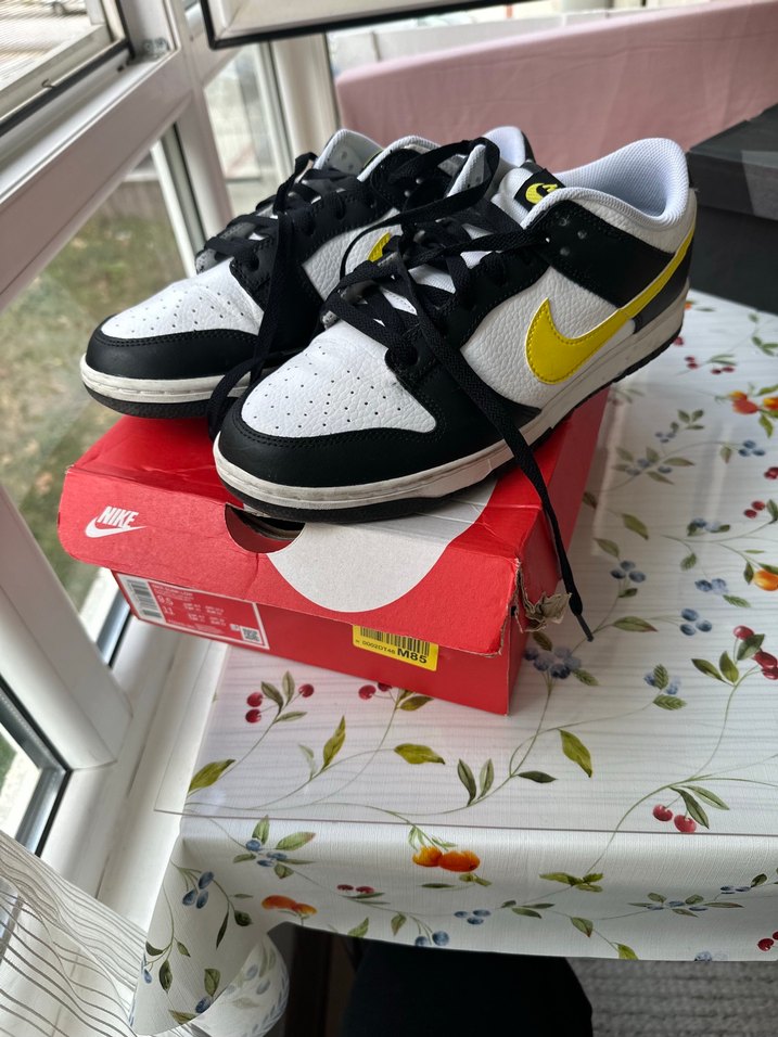 Nike Dunk Low Siyah-Beyaz Sneaker — görsel 13/17