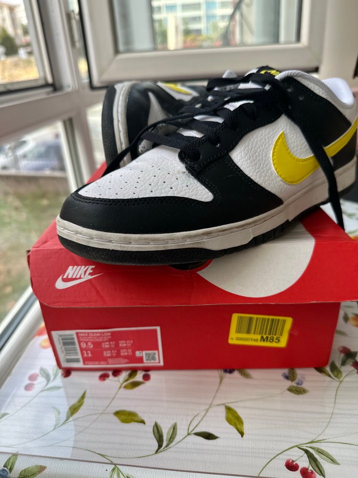 Nike Dunk Low Siyah-Beyaz Sneaker — görsel 17/17