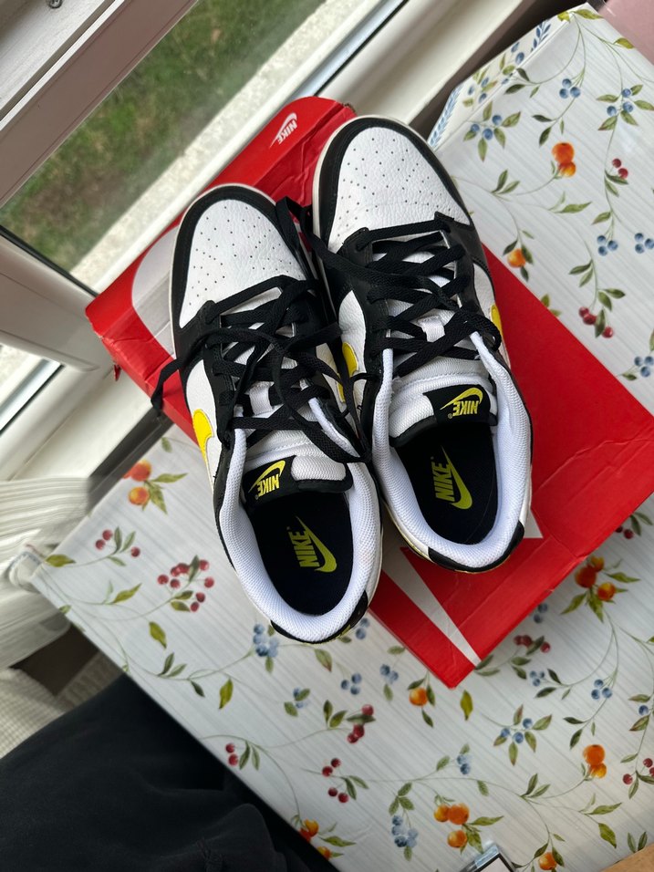 Nike Dunk Low Siyah-Beyaz Sneaker — görsel 15/17