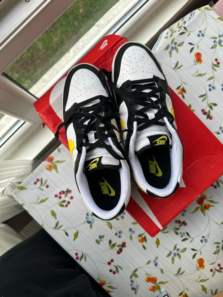 Nike Dunk Low Siyah-Beyaz Sneaker — görsel 8/17