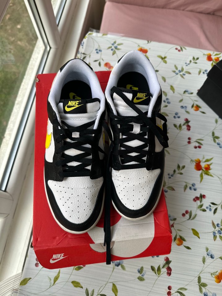 Nike Dunk Low Siyah-Beyaz Sneaker — görsel 12/17