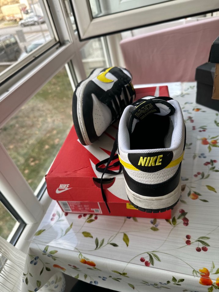 Nike Dunk Low Siyah-Beyaz Sneaker — görsel 3/17