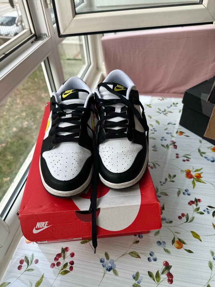 Nike Dunk Low Siyah-Beyaz Sneaker — görsel 11/17