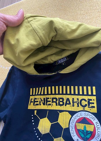 Fenerium Fenerbahçe Kapüşonlu Erkek Sweatshirt
