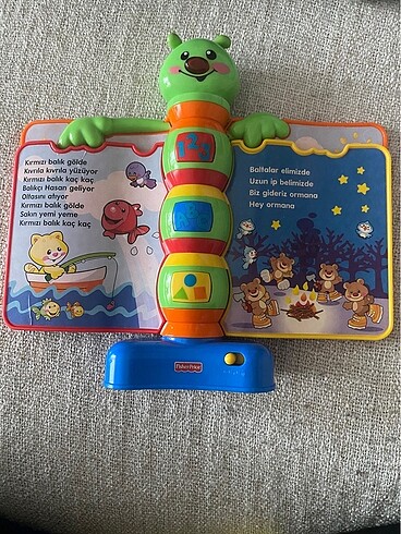  Beden Renk Fisher Price Eğitici Masalcı Tırtıl