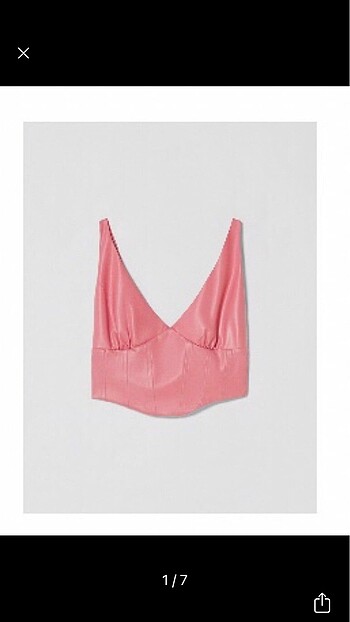 Bershka korse crop