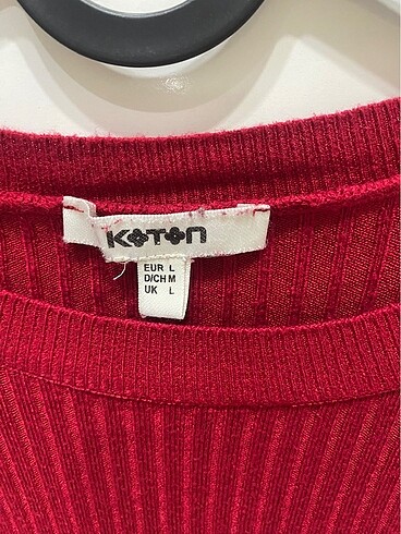 Koton Koton basic kırmızı kazak/triko