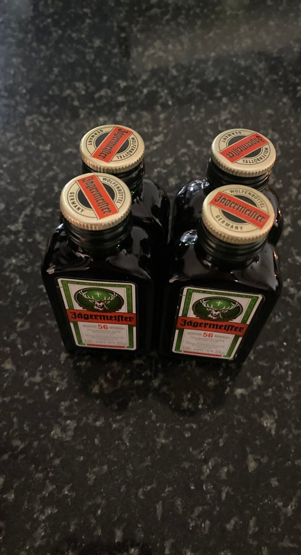 Jagermeister minyatür şişe  Siyah - Görsel 2
