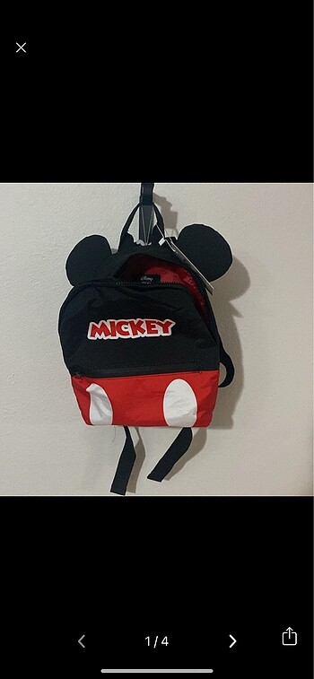 Mickey mouse zara çanta