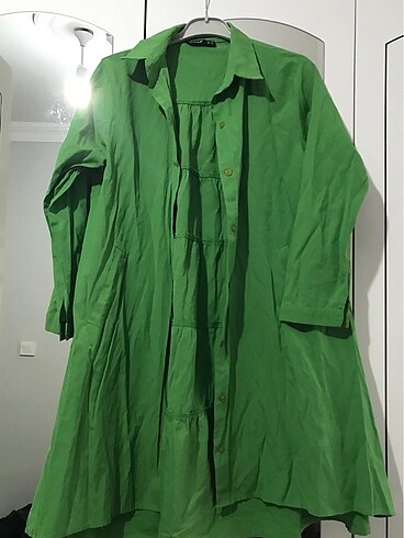 yeşil tunik m beden