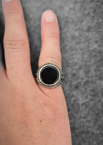 Erkek Gümüş yüzük 12 gr - Görsel 2