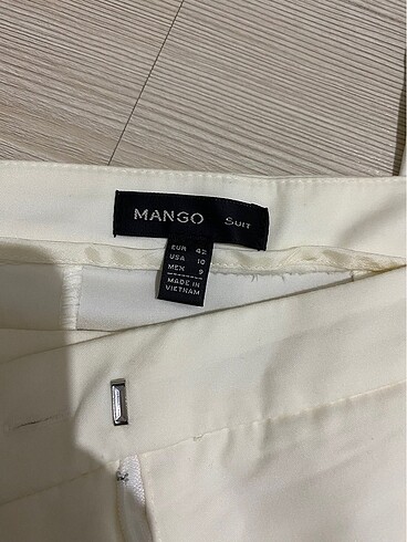 KREM RENK MANGO PANT