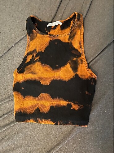 Kısa tie dye bluz
