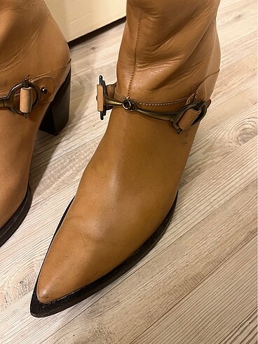 American Vintage Deri çizme