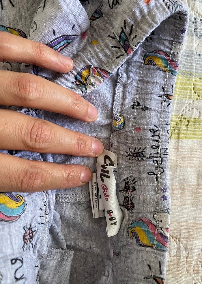 Kız çocuk şortu - Görsel 4