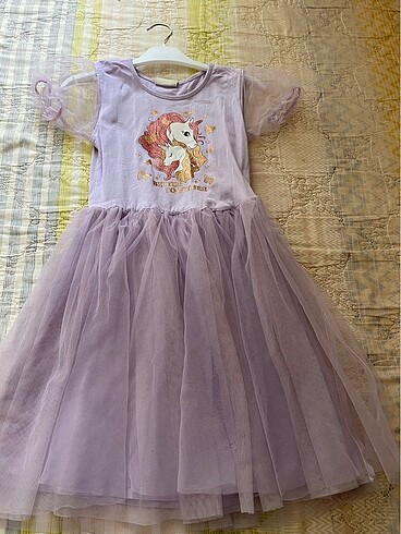 Kız çocuk penye elbise - Görsel 7