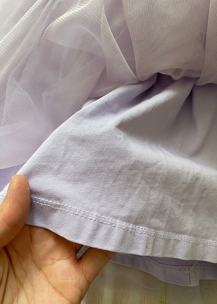 Kız çocuk penye elbise - Görsel 4