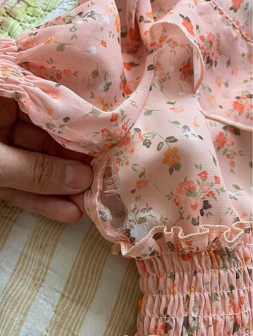 Kız çocuk şifon elbise - Görsel 6