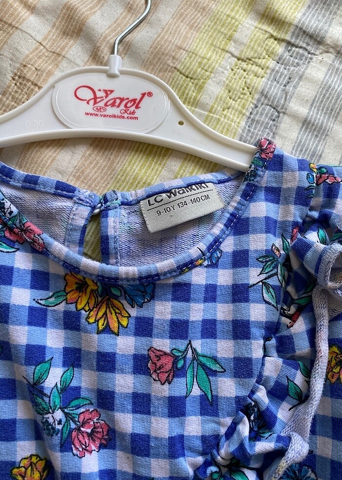 Kız çocuk penye elbise - Görsel 2