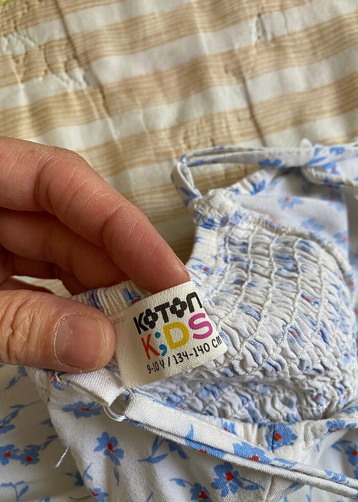 Kız çocuk penye elbise - Görsel 2