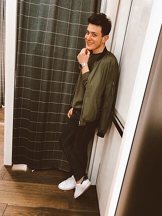 Erkek Bomber Ceket pull&bear