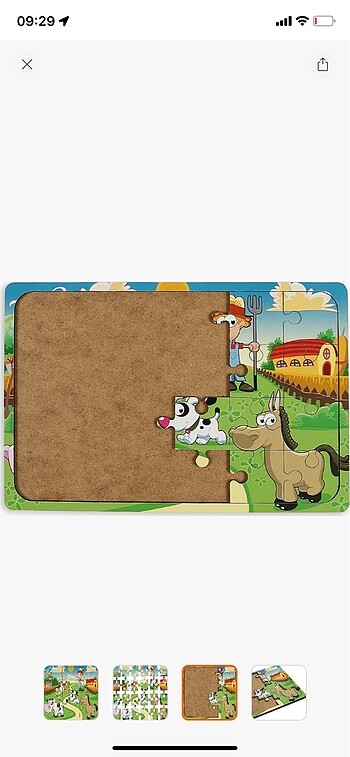  Beden Ahşap puzzle
