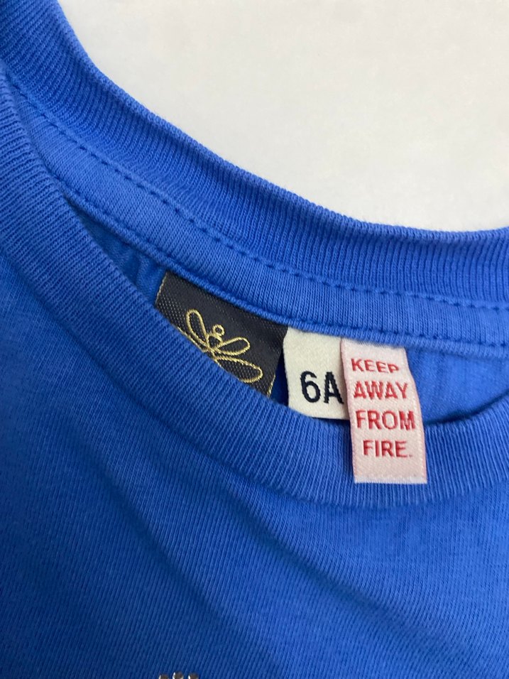 Kız Çocuk Mavi Payetli  crop - Görsel 2