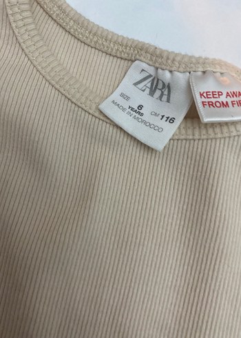 Kız Çocuk Bej Keten Uzun Kollu Elbise - Görsel 2