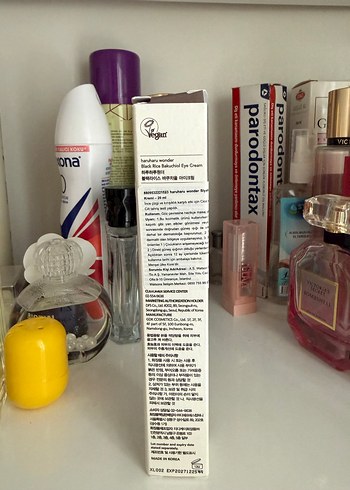 Haruharu Wonder Siyah Pirinç Göz Kremi 20 ml - Görsel 2