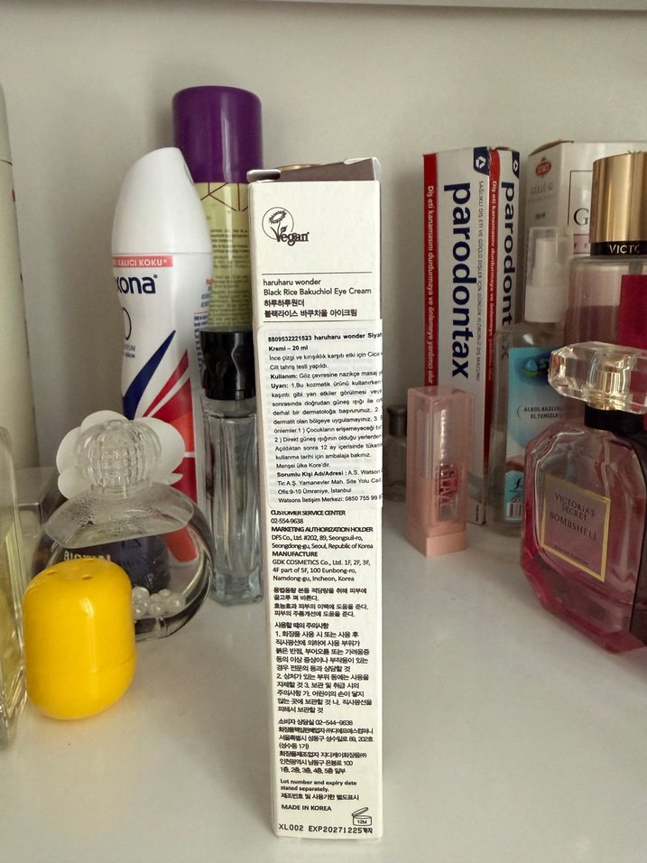 Haruharu Wonder Siyah Pirinç Göz Kremi 20 ml - Görsel 2