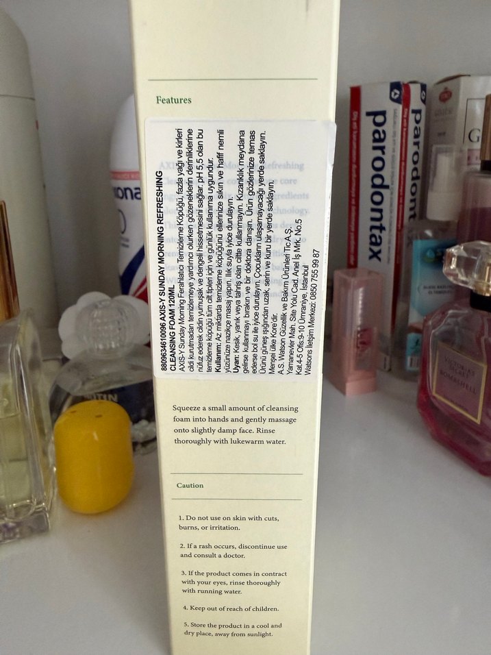 AXIS-Y Sunday Morning Ferahlatıcı Temizleyici Köpük - Görsel 2
