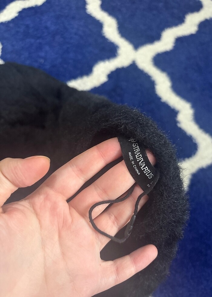 Stradivarius xl tüylü kazak - Görsel 2