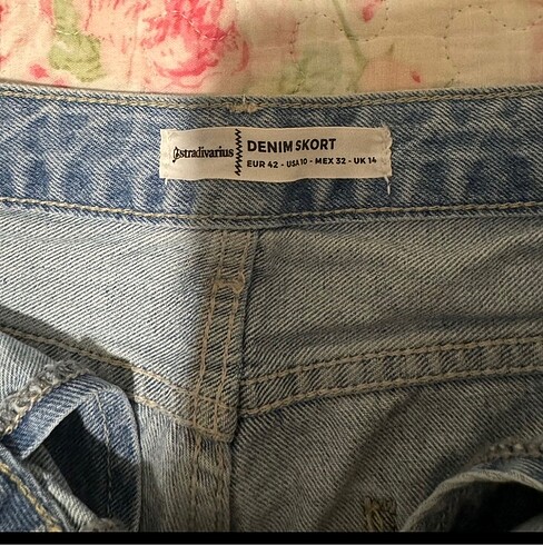 Stradivarius xl beden şort etek - Görsel 3