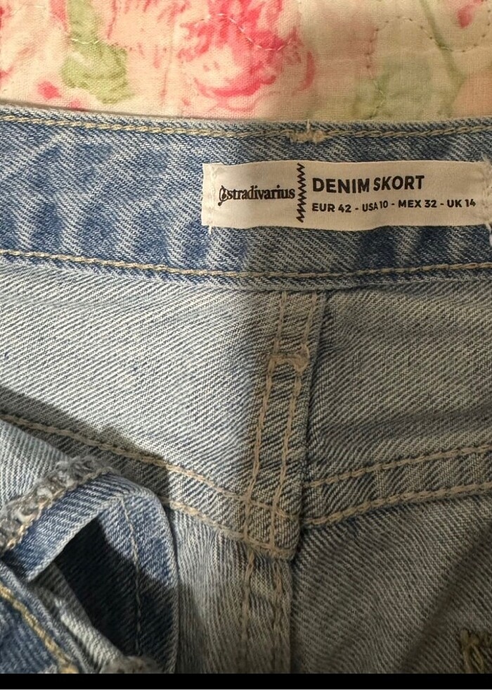 Stradivarius xl beden şort etek - Görsel 3